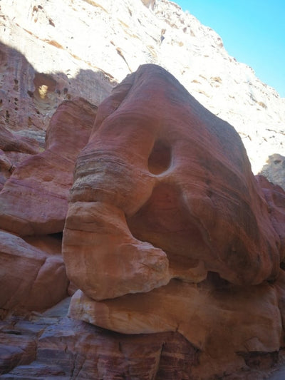 Geocaching in Petra