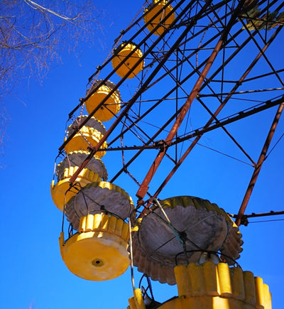 Geocaching in Chernobyl and Pripyat, Ukraine
