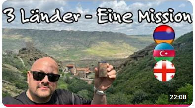 Reisevlog mit Eddy Paletti zu unserer Reise nach Georgien, Armenien, Azerbaijan